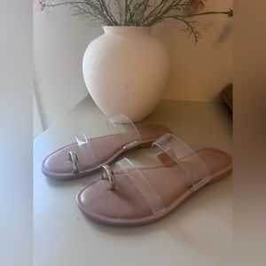 A New Day Transparent Strap Sandal